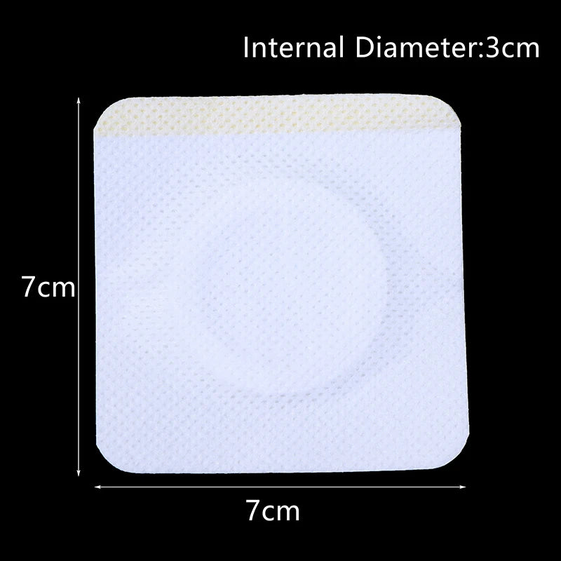 50Pcs/set Replacement Disposable Castor Oil Pack Self-Adhesive Adhesive Navel Stickers Seepage Resistant Belly Button Protectors