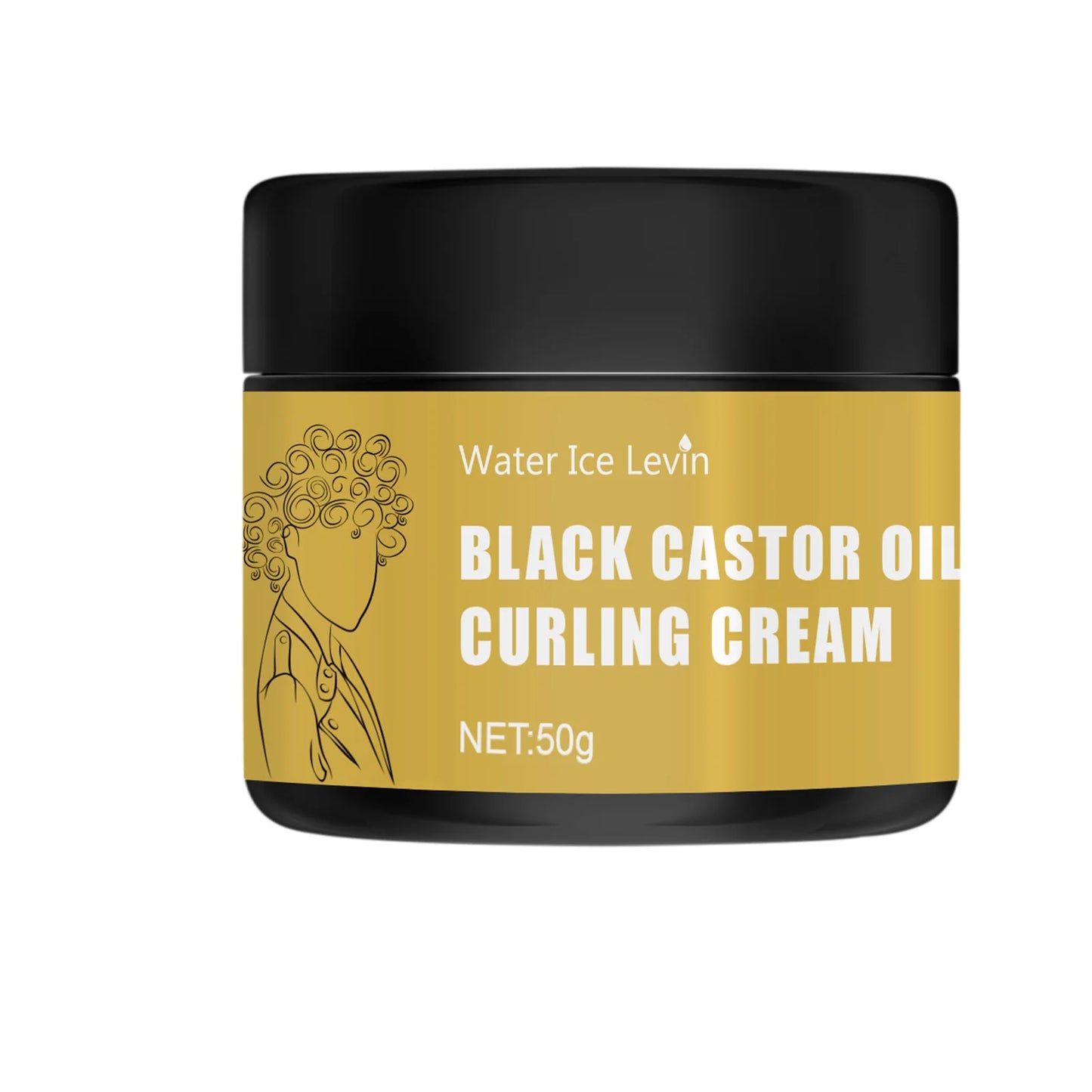 Black Castor Oil Healthy Moisturizes And Defines Curls Suitable For Dry Curly Hair For Both Men And Women, Repair Hair Tangles