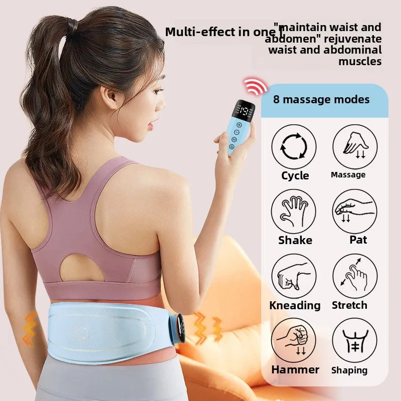EMS Ab Workout Belt Microcurrent Portable Herb Heating Massage