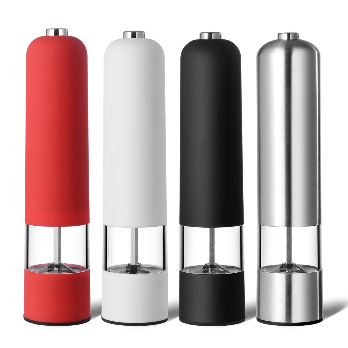 Kitchen Wholesale Battery Plastic Salt Pepper Mill Electric Battery Salt and Pepper Grinder Grinder pepper powder mill