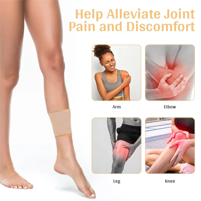 ABGP-2Piece Castor Oil Joint Pack Essential Oil Leg Care Pack Leakproof German Castor Oil Hand Pack Reusable Khaki