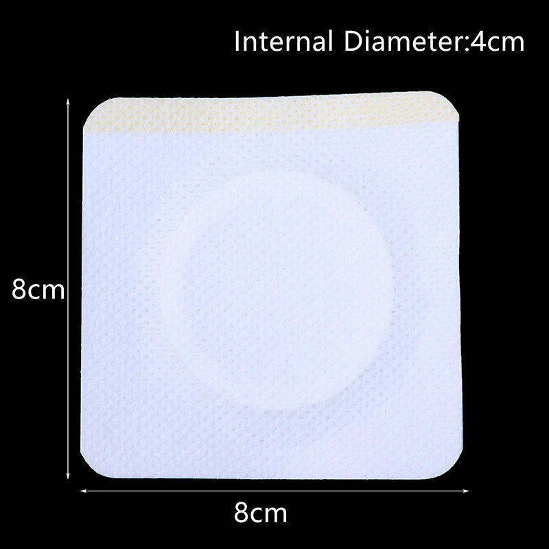 50Pcs/set Replacement Disposable Castor Oil Pack Self-Adhesive Adhesive Navel Stickers Seepage Resistant Belly Button Protectors