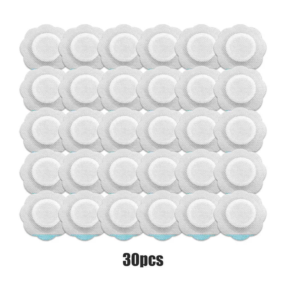 Disposable Castor Oil Belly Button Patch Self-Adhesive Navel Bandage Disposable Spunlace Cloth Castor Oil Patches Belly Sticker