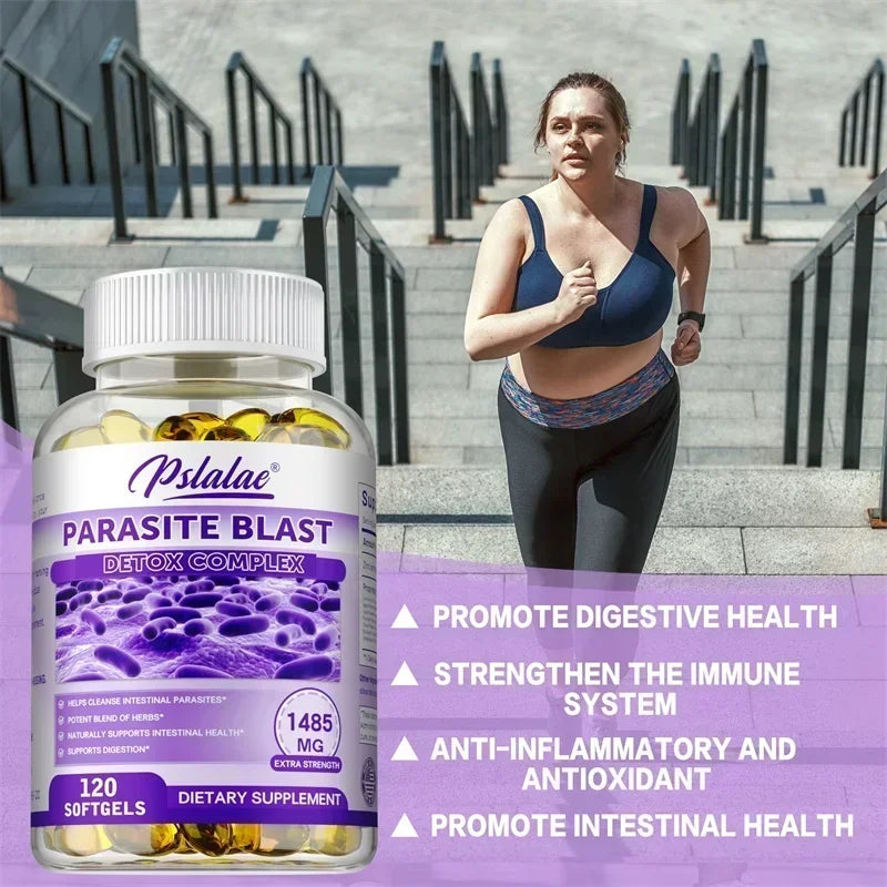 Parasite Blast Complex - Promote Digestive and Intestinal Health, Cleans Colon, Metabolism, and Enhance Immunity