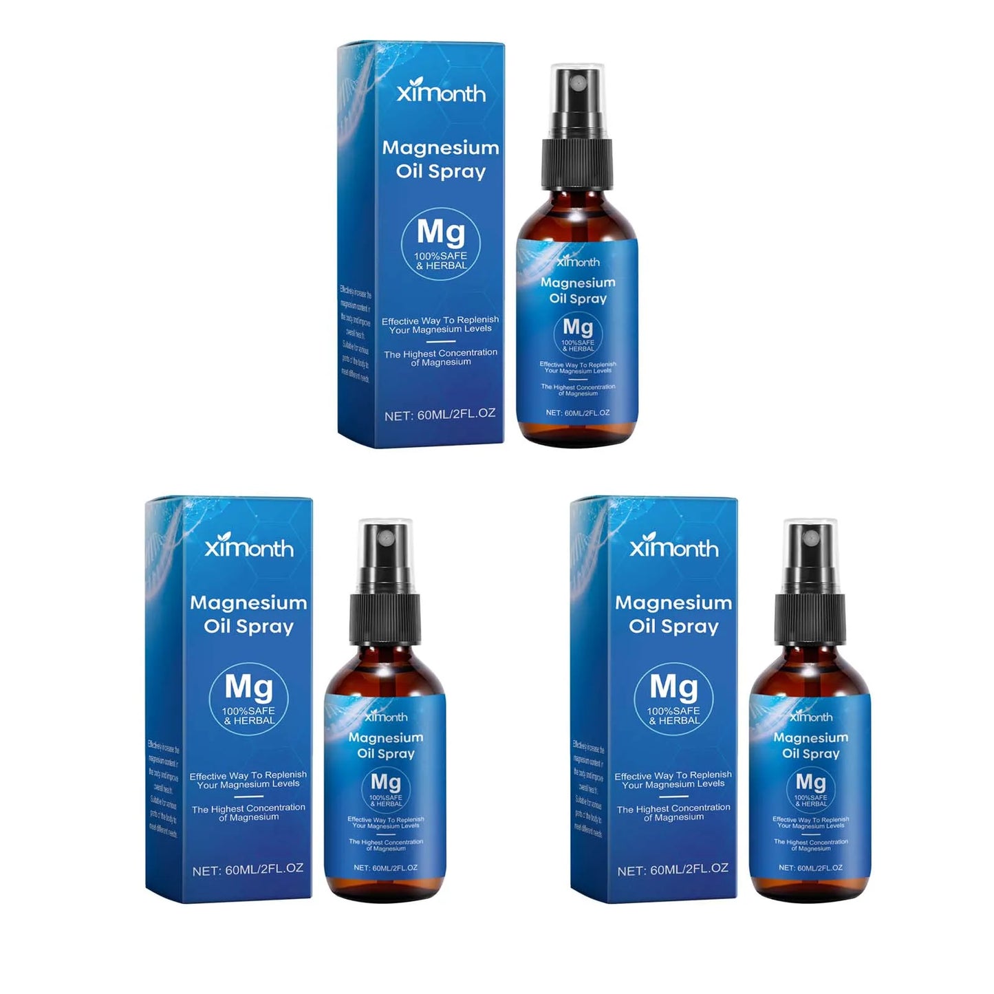 Essential Oil Magnesium Spray Relieves Muscle Body Pain Smoothes Softens Skin Magnesium Oil Spray Relaxation Better Sleep Care