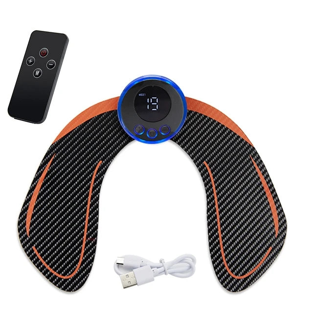 EMS Ab Belt, Electronic Muscle Stimulator for Abs Toner, Home Gym Fitness Equipment for Body Workout for Men and Women