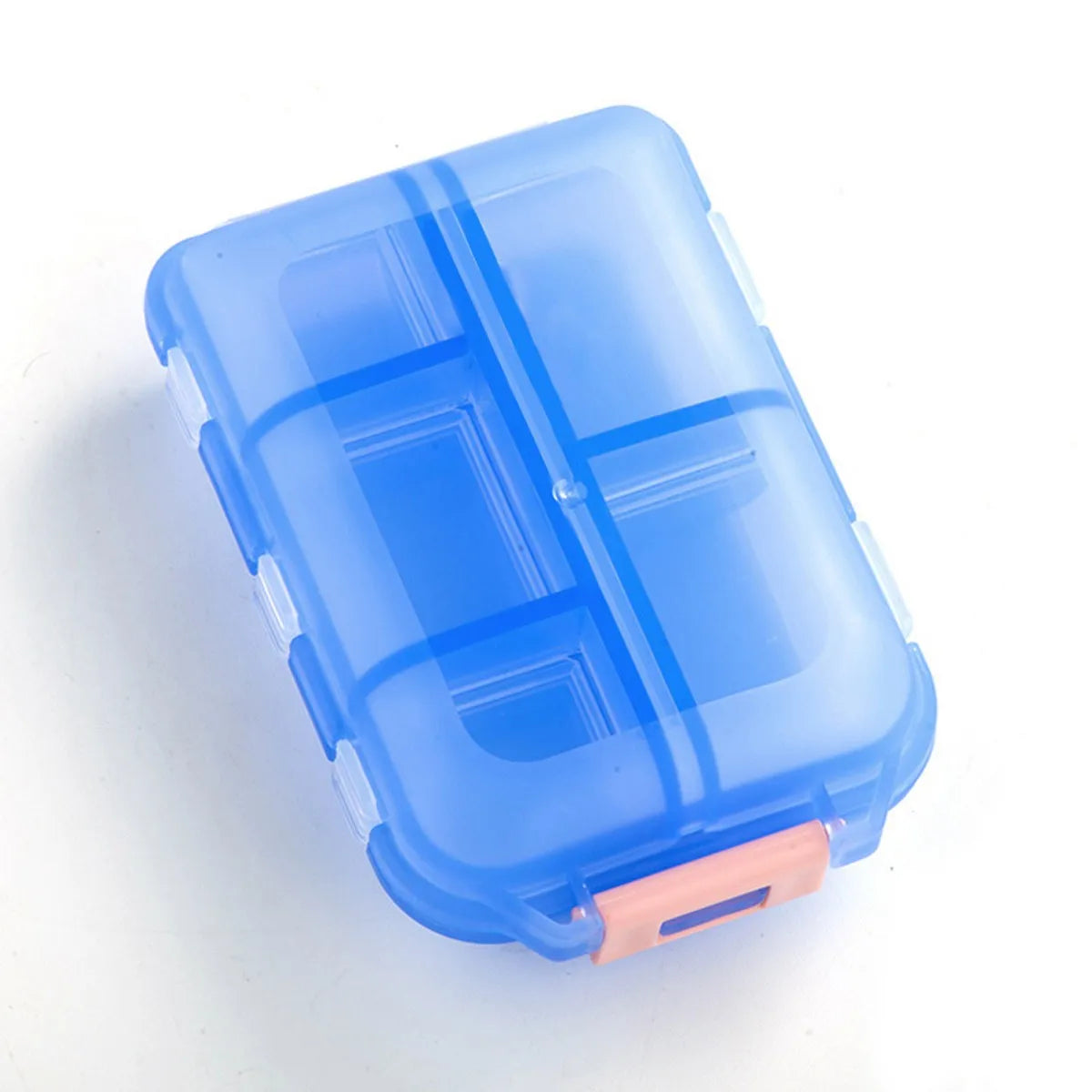 10 Grids Pill Case, Portable Small Weekly Travel Pill Organizer, Portable Pocket Pill Box Pill Container
