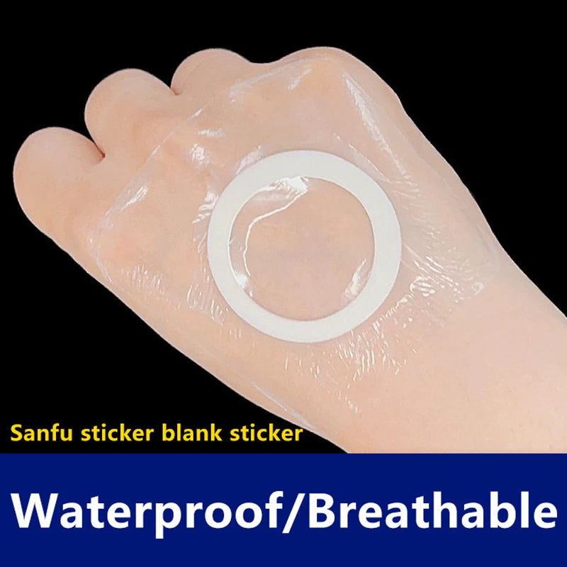 50Pcs/set Replacement Disposable Castor Oil Pack Self-Adhesive Adhesive Navel Stickers Seepage Resistant Belly Button Protectors