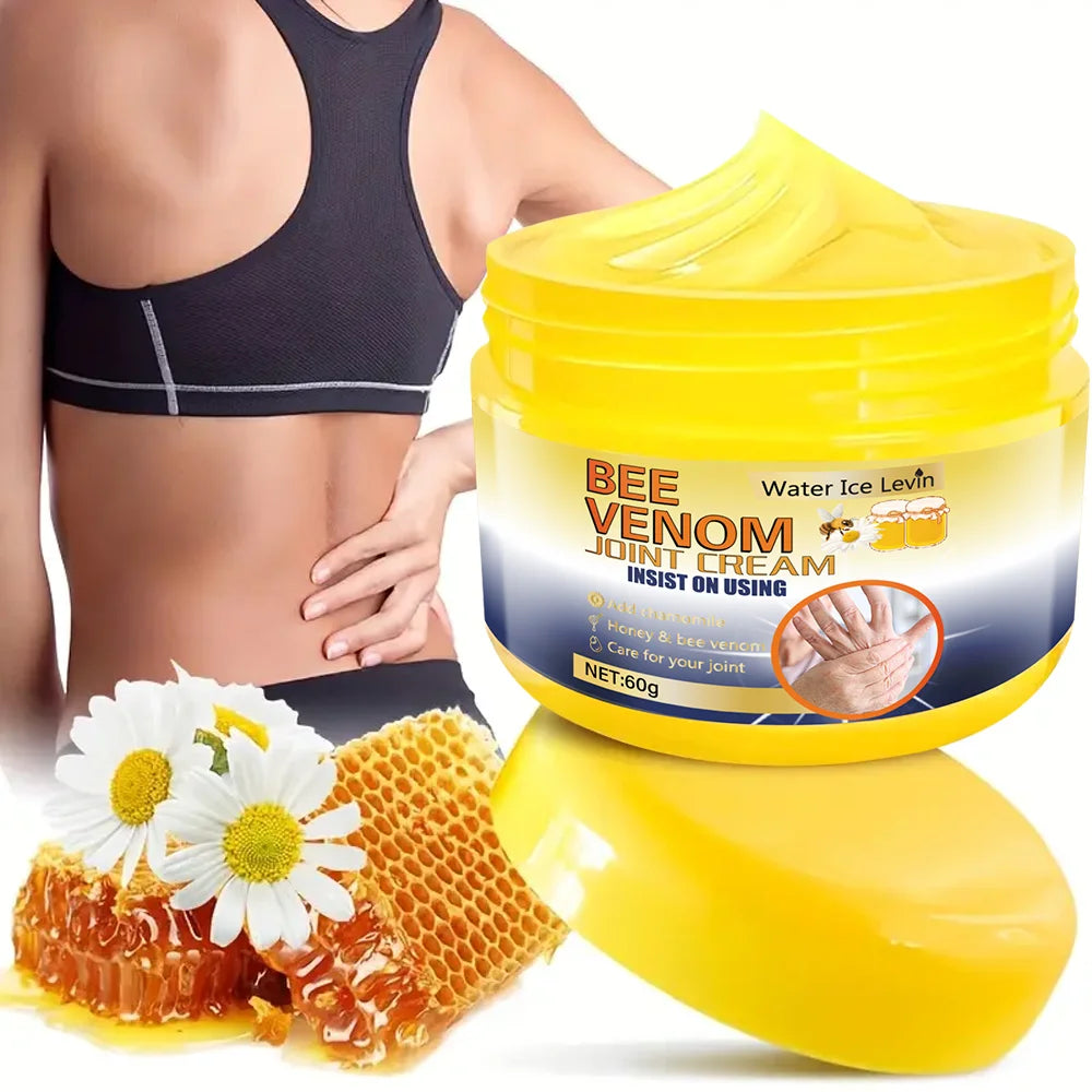60g Advanced Bee Venom Joint and Bone Care Cream, Moisturizing and Moisturizing, Suitable for Various Joints of the Body,