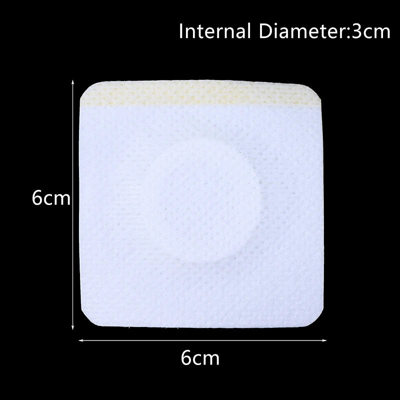 50Pcs/set Replacement Disposable Castor Oil Pack Self-Adhesive Adhesive Navel Stickers Seepage Resistant Belly Button Protectors