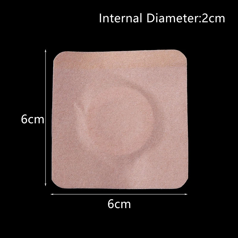 50Pcs/set Replacement Disposable Castor Oil Pack Self-Adhesive Adhesive Navel Stickers Seepage Resistant Belly Button Protectors