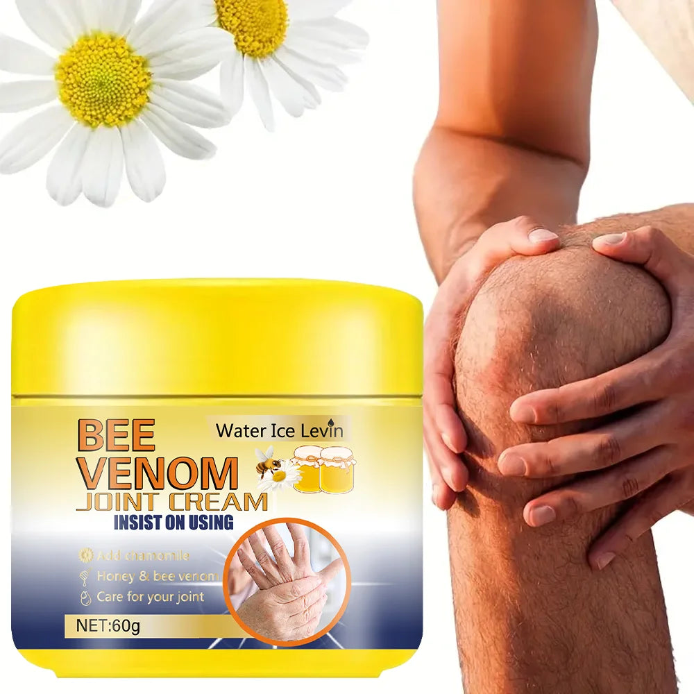 60g Advanced Bee Venom Joint and Bone Care Cream, Moisturizing and Moisturizing, Suitable for Various Joints of the Body,