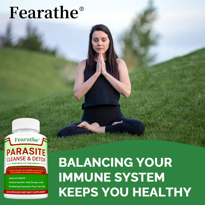 Parasite Blast Capsules - Bowel Cleansing Supplement, Natural Gut Health, Cleans Colon Detox + Cleanse, Liver Immunity