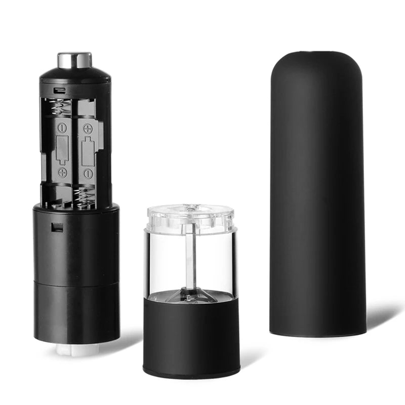 Kitchen Wholesale Battery Plastic Salt Pepper Mill Electric Battery Salt and Pepper Grinder Grinder pepper powder mill