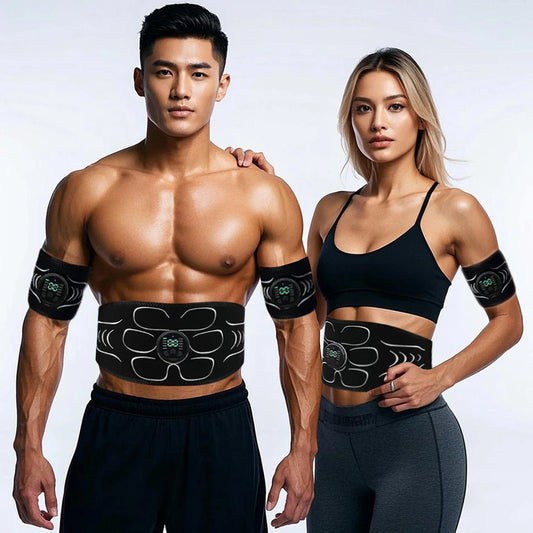 Electronic Muscle Stimulator Abs Stimulator Muscle Toner Ab Machine Trainer For All Body Strength Training Workout Equipment