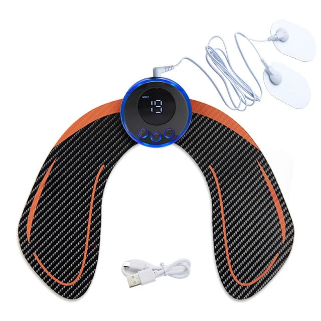 EMS Ab Belt, Electronic Muscle Stimulator for Abs Toner, Home Gym Fitness Equipment for Body Workout for Men and Women