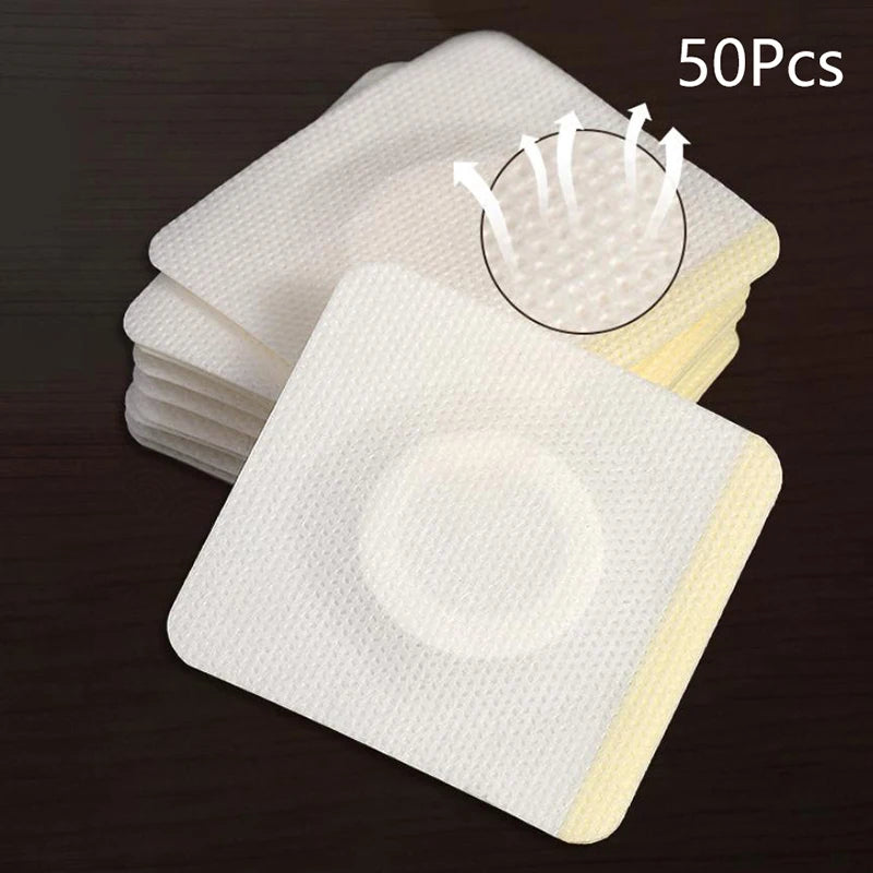 Replacement Disposable Castor Oil Pack Self-Adhesive Universal Adhesive Navel Stickers Seepage Resistant Belly Button Protectors