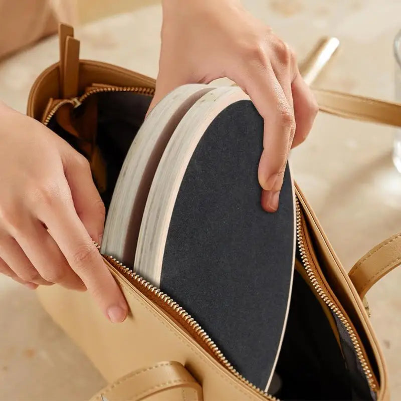 Waist Sculptor AB Disc Machine Wooden Disc Sculpture Twist With Handles Workout Training Board Body Trainer For Hips And Thighs