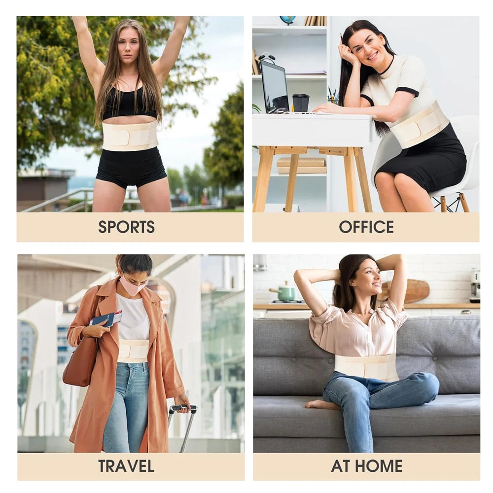 1PCS Thin Lower Back Brace | Lumbar Support | Wrap for Recovery,Workout,Herniated Disc Pain | Waist Trimmer Weight Loss Ab Belt