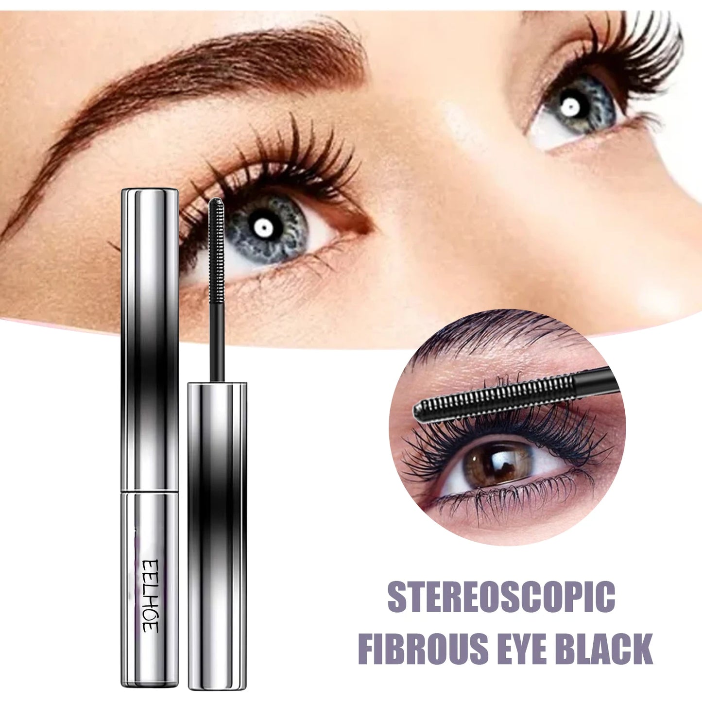 Eelhoe Castor Oil Fast Growth Eyelash Serum Shiny Mascara Eyebrow Enhance Nourish Natural Lengthen Thickening Lash Curling Serum