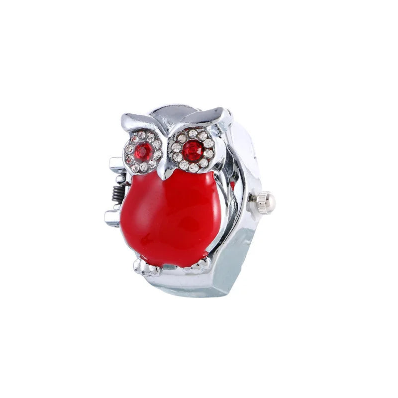 Luxury Ring Clock Elastic Stretchy Quartz Watches Rings for Men Ladies Man Male Finger Hour Functional Vintage Pocket Jewelry