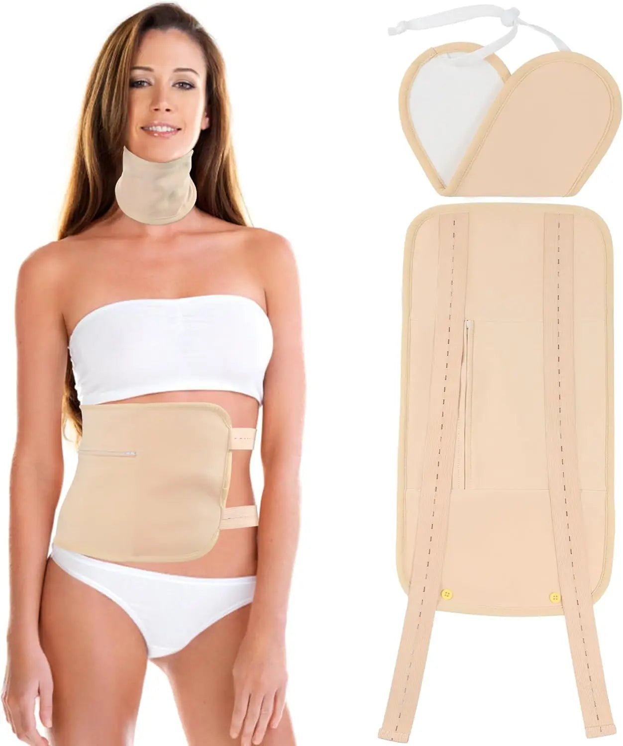 1Pc Castor Oil Pack Castor Oil Compression Wrap Self Conditioning Aid Improvement Supplies For Bowel Movements Digestion