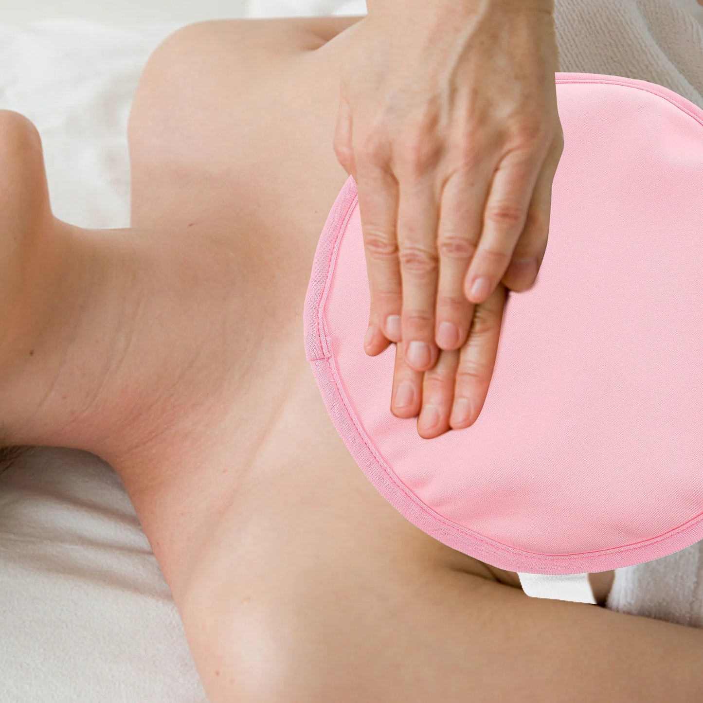 2Pcs Castor Oil Breast Pad Nursing Pack Reusable Soft Comfortable Wrap Essential Oil Breast Care Compress Sleep Helper