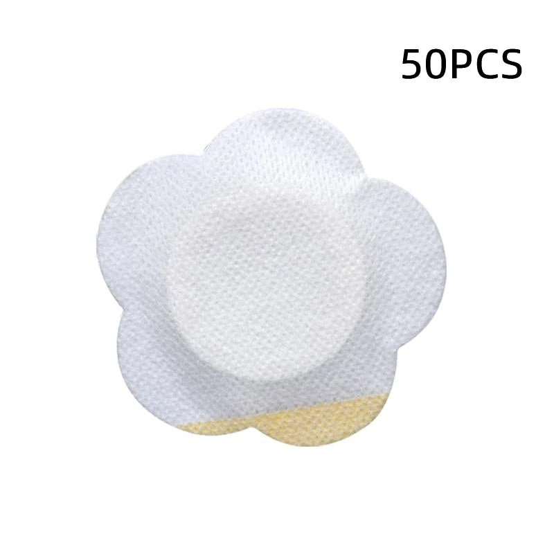50pcs/Set Replacement Disposable Castor Oil Pack Self-Adhesive Adhesive Navel Stickers Seepage Resistant Belly Button Protectors