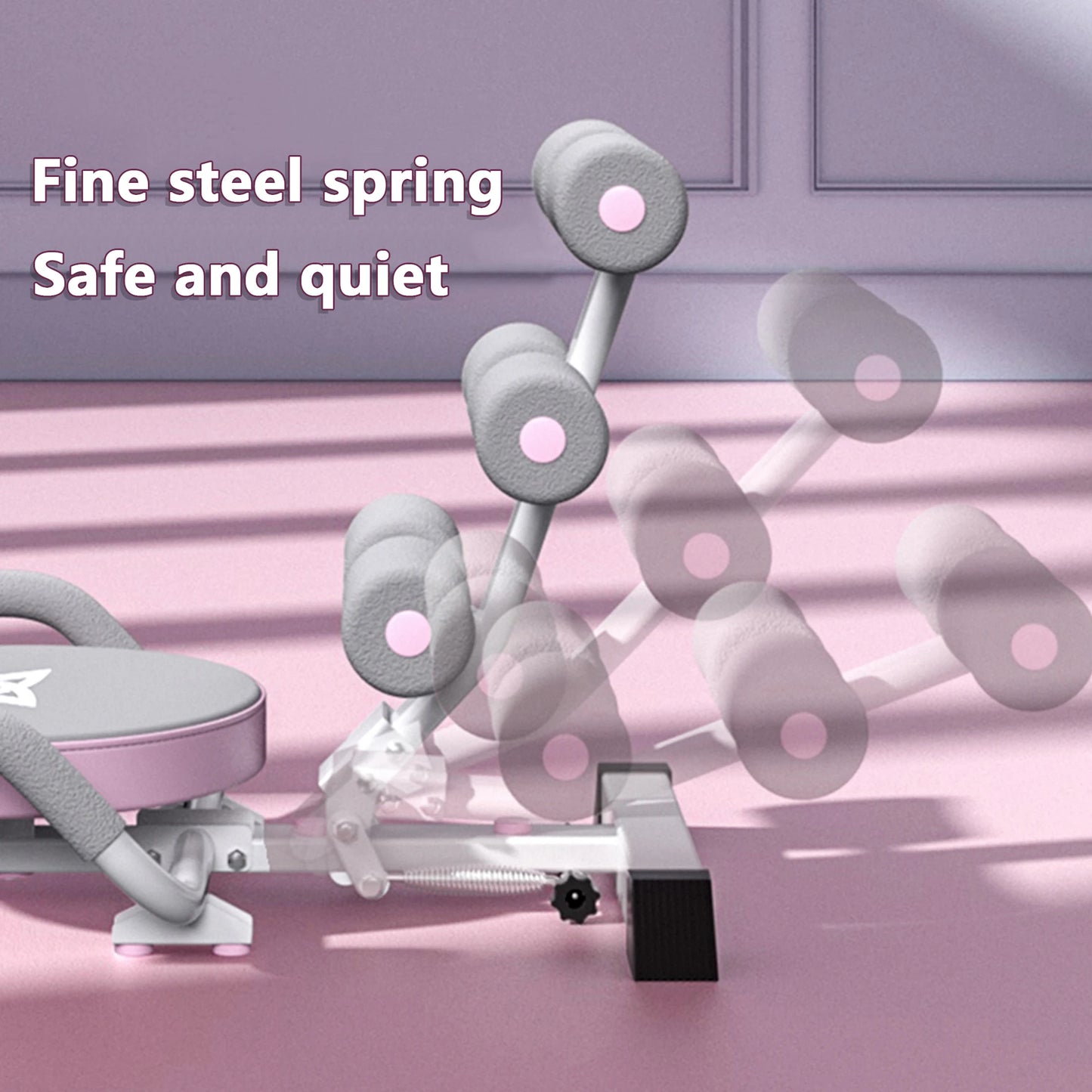 Ab Machine, Sit Up Bench, Abs Exerciser Equipment,Abdominal Portable Workout Crunch Core Fitness Workout Gym Fitness Machine