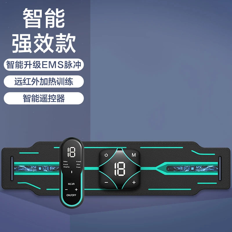 ABS Stimulator,Ab Machine,Abdominal Toning Belt Workout Portable Ab Stimulator Home Office Fitness Workout Equipment for Abdomen