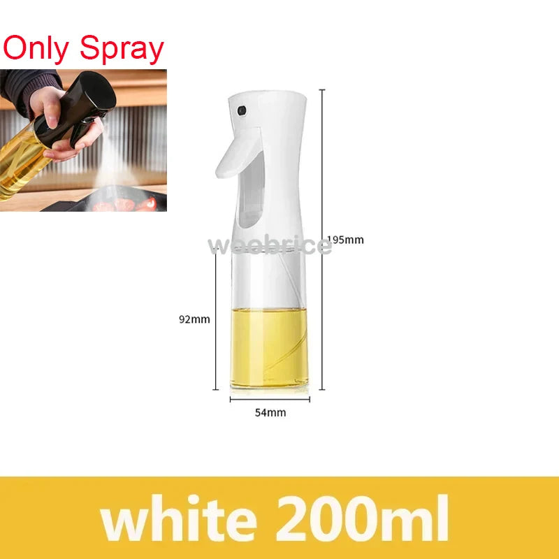 2in1 Kitchen Spray Oil Dispenser Oil Sprayer Polisher or Oil Brush for Air Fryer Salad Grilling Roasting Cooking Kitchen Acceeso
