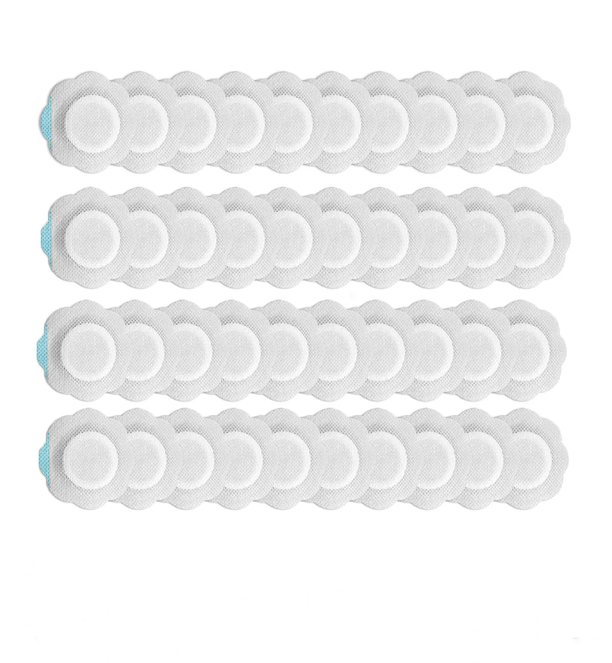 Disposable Castor Oil Belly Button Patch Self-Adhesive Navel Bandage Disposable Spunlace Cloth Castor Oil Patches Belly Sticker