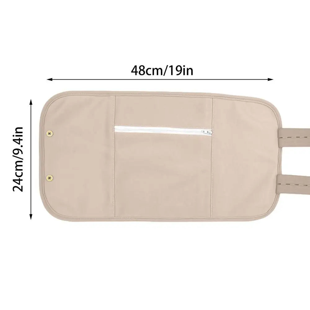 Castor Oil Pack Wrap Soft Castor Oil Packs Compress Pad Elastic Organic Castor Oil Wrap Sleep Aid Pack Reusable for Liver