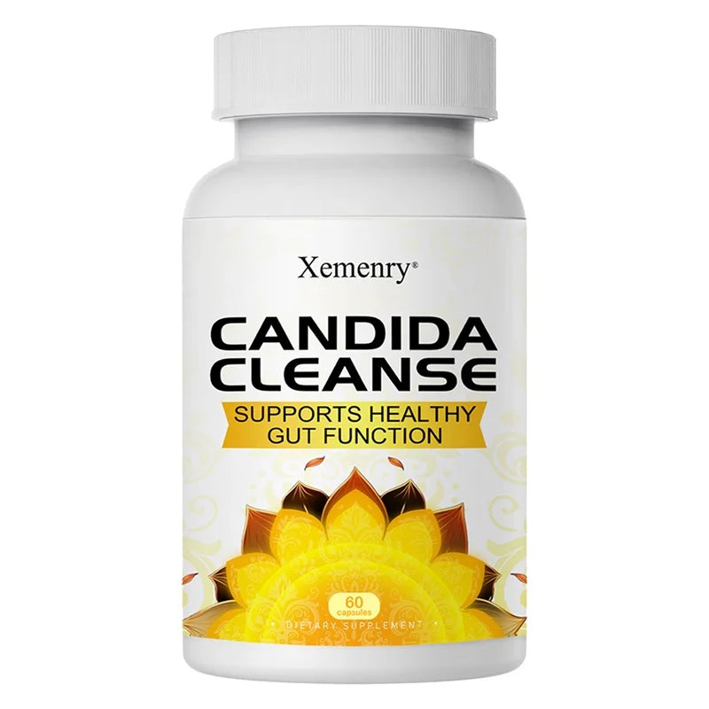 Candida Cleanse - Promotes Intestinal Health, Detoxification, Intestinal Cleansing, Promote Digestion & Metabolism, Immunity