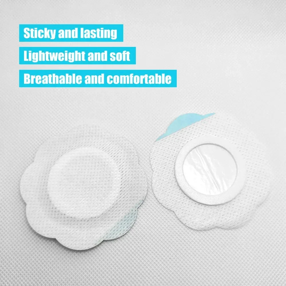 Disposable Castor Oil Belly Button Patch Self-Adhesive Navel Bandage Disposable Spunlace Cloth Castor Oil Patches Belly Sticker