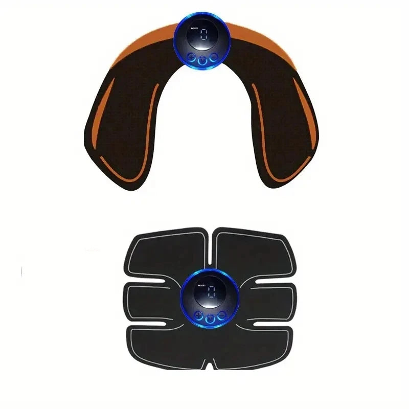 EMS Ab Belt, Electronic Muscle Stimulator for Abs Toner, Home Gym Fitness Equipment for Body Workout for Men and Women