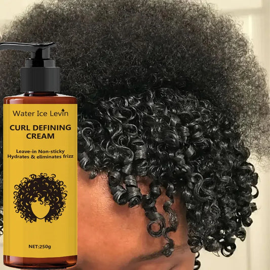 Viral Curl Definition Cream: Tames Frizz + 72H Shine | Weightless Leave-In Formula