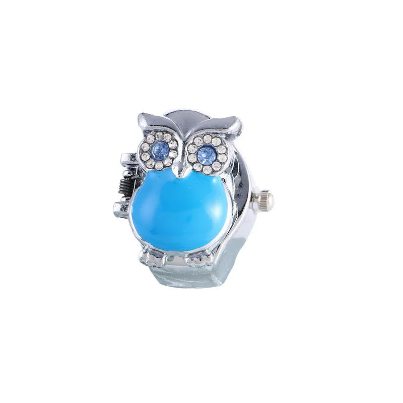 Luxury Ring Clock Elastic Stretchy Quartz Watches Rings for Men Ladies Man Male Finger Hour Functional Vintage Pocket Jewelry