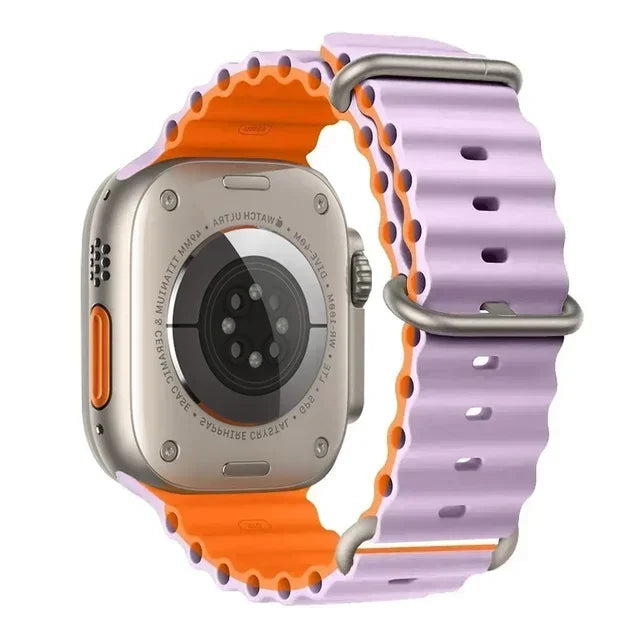 Ocean Band for Apple Watch Straps 45mm 46mm 44mm Ultra 2 49mm 41mm 42mm 40mm wrist bracelet correa iWatch series 7 6 3 se 8 9 10