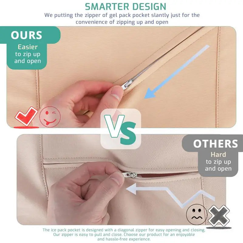 Organic Castor Oil Wrap Stomach Castor Essential Oil Pack Wrap Castor Oil Pack For Liver Kit Less Mess Reusable Comfort Sleep