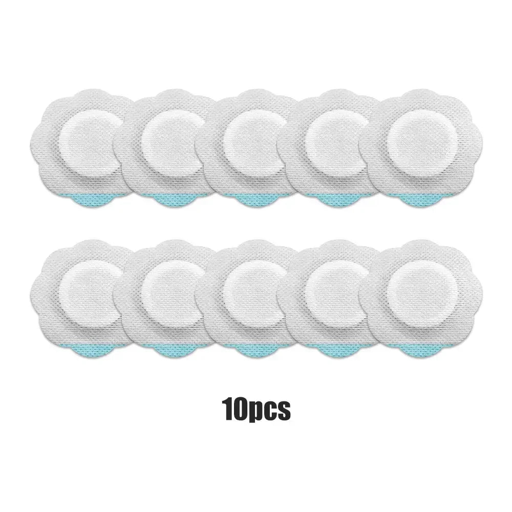 Disposable Castor Oil Belly Button Patch Self-Adhesive Navel Bandage Disposable Spunlace Cloth Castor Oil Patches Belly Sticker