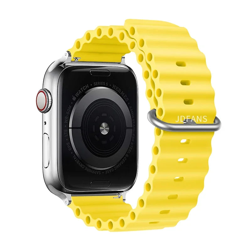Ocean Band for Apple Watch Straps 45mm 46mm 44mm Ultra 2 49mm 41mm 42mm 40mm wrist bracelet correa iWatch series 7 6 3 se 8 9 10