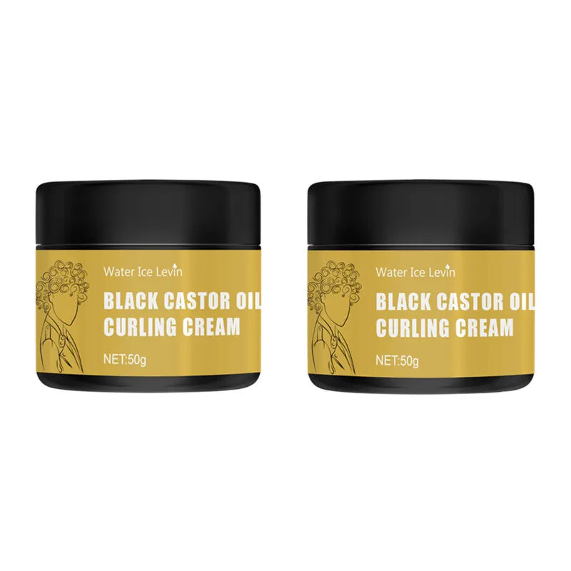 Black Castor Oil Healthy Moisturizes And Defines Curls Suitable For Dry Curly Hair For Both Men And Women, Repair Hair Tangles