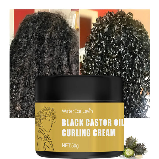 Black Castor Oil Healthy Moisturizes And Defines Curls Suitable For Dry Curly Hair For Both Men And Women, Repair Hair Tangles