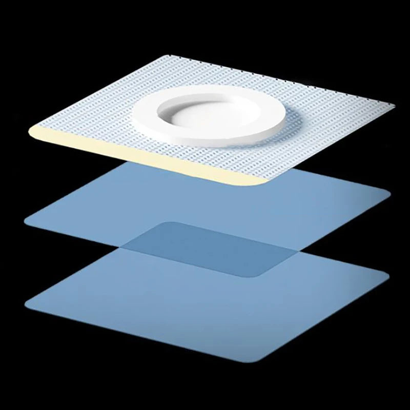 Replacement Disposable Castor Oil Pack Self-Adhesive Universal Adhesive Navel Stickers Seepage Resistant Belly Button Protectors