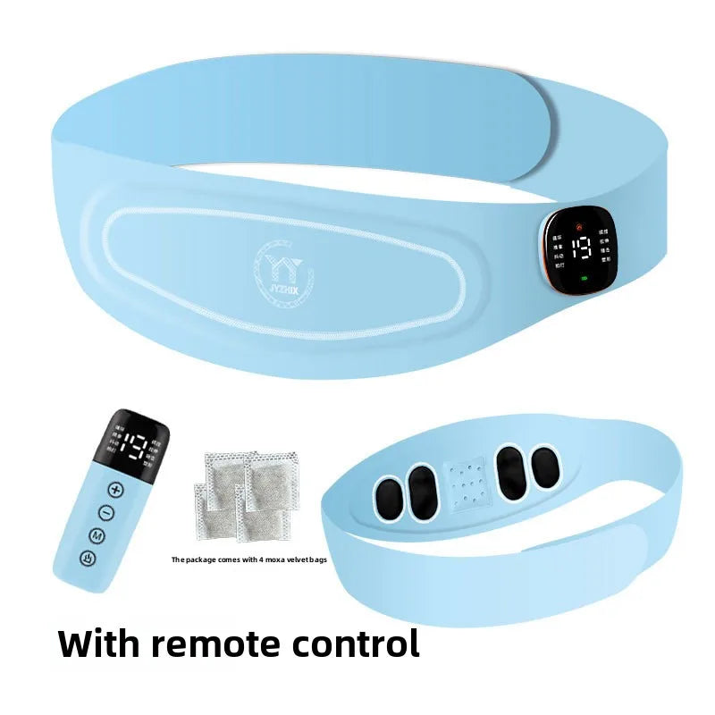 EMS Ab Workout Belt Microcurrent Portable Herb Heating Massage