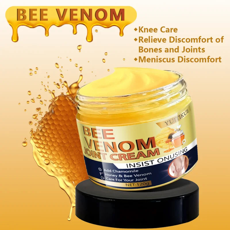 Bee Venom Joint Cream - Gentle and moisturizing, containing bee venom ingredients, suitable for body, neck, knees, legs, waist j