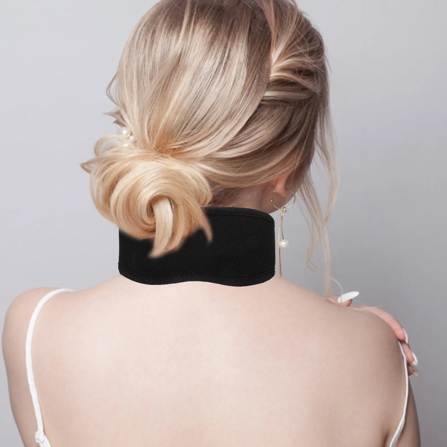 Reusable Castor Oil Neck Pack Wrap For Women Sleep Comfort Ergonomic Design Travel Size Portable Essential Oil Pack Compress