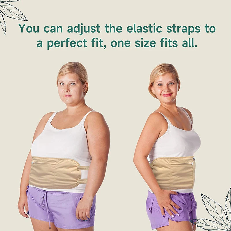 1Pc Castor Oil Pack Castor Oil Compression Wrap Self Conditioning Aid Improvement Supplies For Bowel Movements Digestion