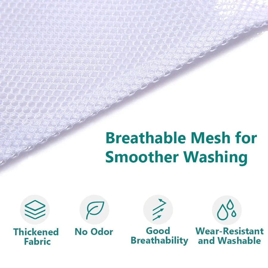 3Pcs/Set Bra Underwear Products Zippered Mesh Laundry Bags Baskets Household Cleaning Tools Accessories Laundry Care